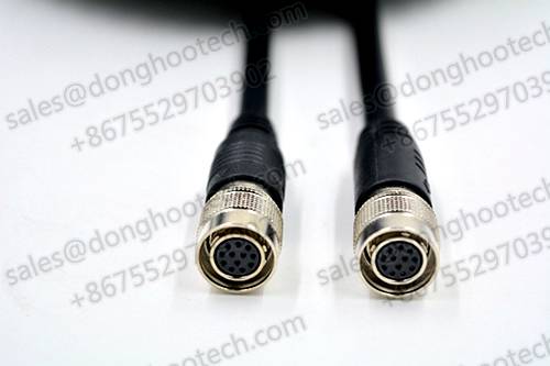 Coaxial Analog Cables 12Pin Hirose Male HR10A-10P-12P to Female HR10A-10P-12S for Sony Camera
