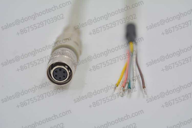 Industrial Camera Cables  I/O Hirose 6p/open Non-twisted 10m Power Cables